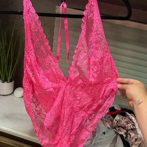 Fashion nova pink lingerie